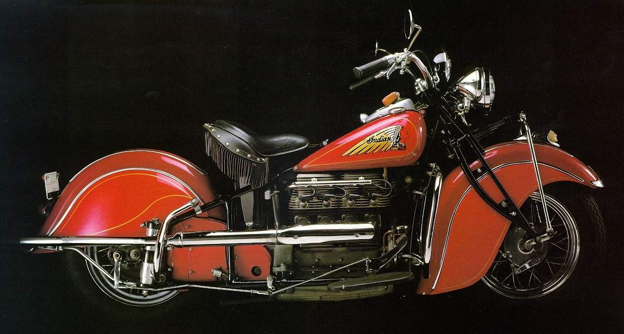 所さん⭐INDIAN FOUR 1932 直列4気筒エンジン搭載 Indian Four
